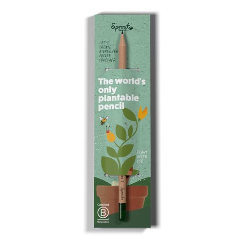 Sprout pencil with notepad - Image 2